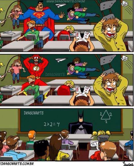 Batman In The Classroom | El Grande Pics